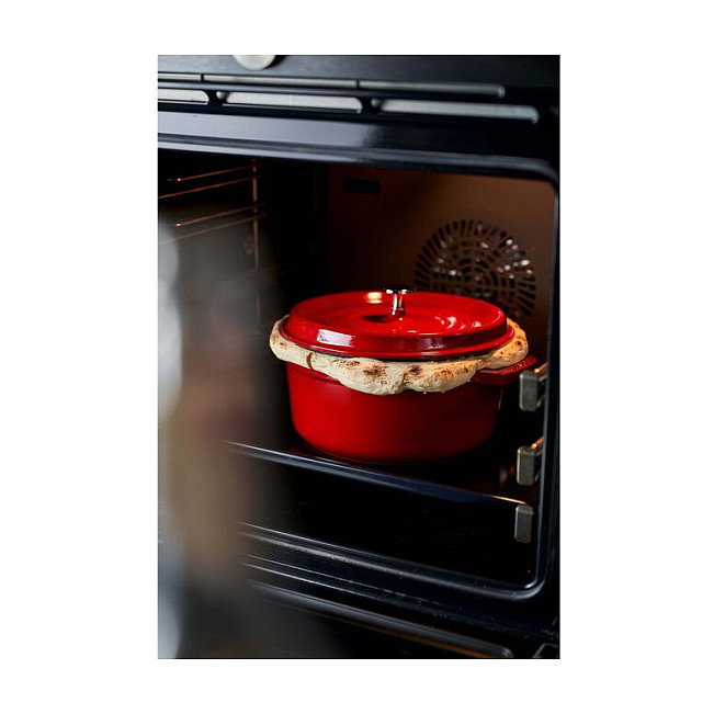 Staub Cocotte Redonda de Hierro Fundido 24 cm Rojo Cereza