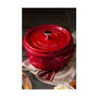 Staub Cocotte Redonda de Hierro Fundido 24 cm Rojo Cereza
