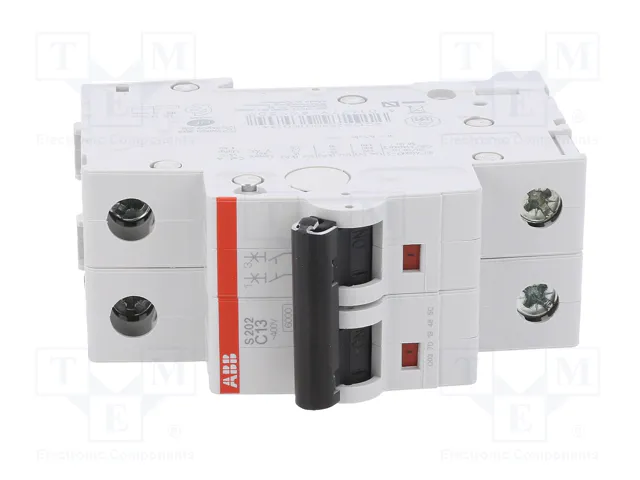 ABB Interruptor magnetotérmico S200 13A 2 polos 6kA