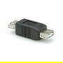 ROLINE Adaptador USB 2.0 Gender Changer Tipo A F/F, 50 mm, Negro