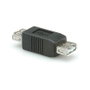 ROLINE USB 2.0 Gender Changer Tipo A F/F Negro