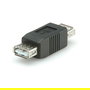ROLINE Adaptador USB 2.0 Gender Changer Tipo A F/F, 50 mm, Negro