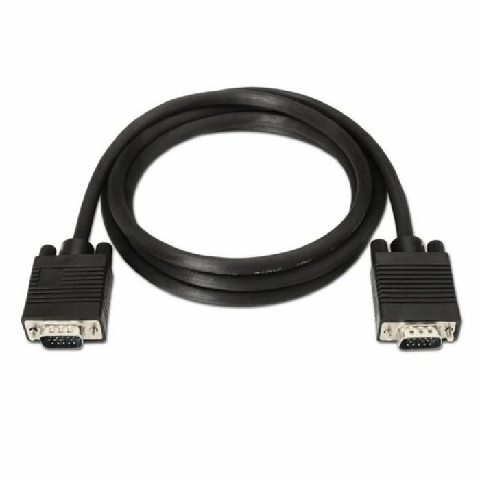 AISENS Cable SVGA HDB15/M-HDB15/M Negro 3m