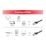 Equip Cable de red Cat6 S/FTP 20 m Negro 605599