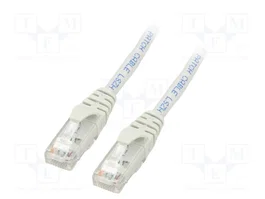 TELEGÄRTNER Patch cord Cat 6 U/UTP 5m RJ45