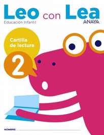 Anaya, Cartilla Lectura 2 Leo con Lea 4 Años - Anaya