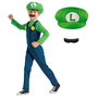 Nintendo Disfraz Luigi Lujo Talla 4-6 Años