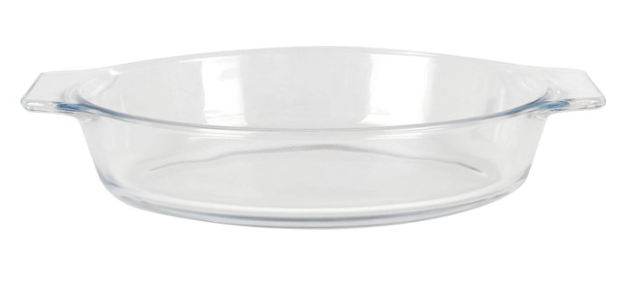 Quttin Fuente Vidrio Oval 23.8 x 13 cm 725 cc (6 Unidades)