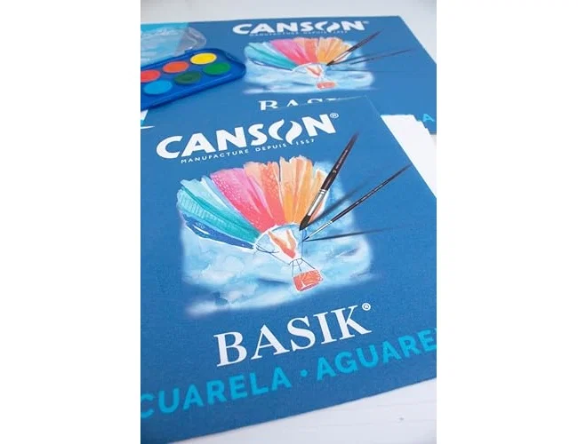 Canson Minipack Basik Papel para Acuarela y Témpera A3 370g 6 Hojas Canson Minipack Basik Papel para Acuarela y Témpera A3 370g 6 Hojas
