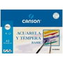 Canson Minipack Papel para Acuarela y Témpera Basik A3 370g 6 Hojas