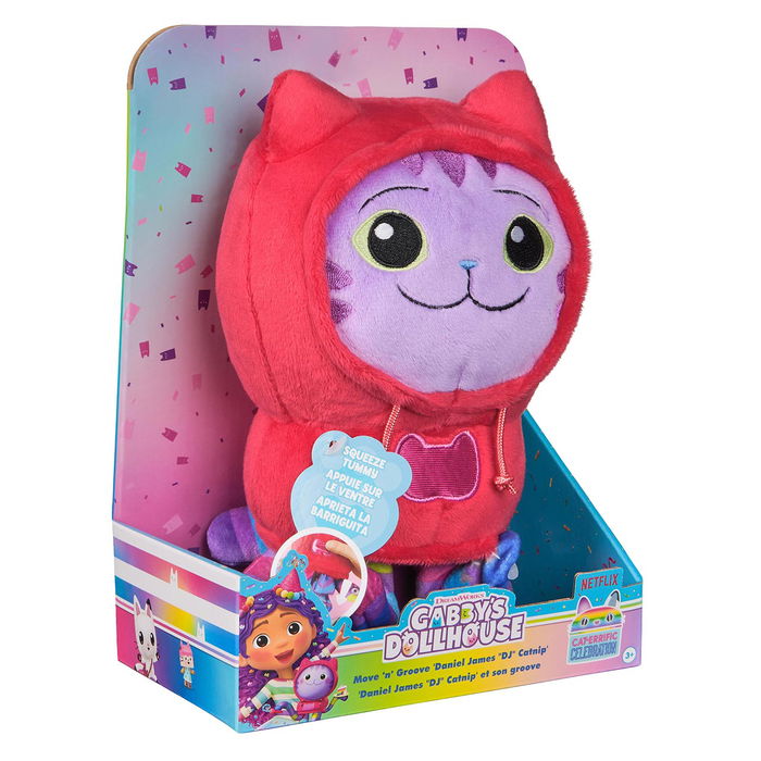 Spin Master Peluche Deluxe Dj Catnip La Casa De Gabby 6071765