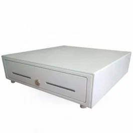 Premier Cajón Portamonedas Automático 410 HQ-W Blanco 41x41 cm 4 Compartimentos Billetes 8 Gavetas Monedas RJ12 24V