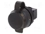 WEIDMÜLLER Conector hembra USB FrontCom Ø22mm IP65 negro