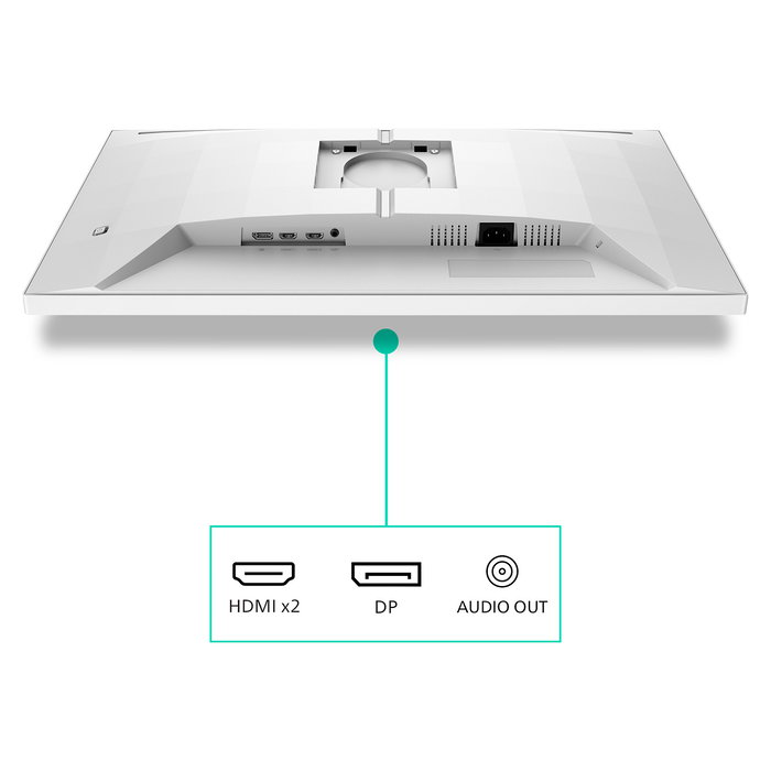 Philips 27M2N3501PA/00 Monitor Gaming 27" QHD Fast IPS 1 ms 260 Hz HDMI DisplayPort Blanco