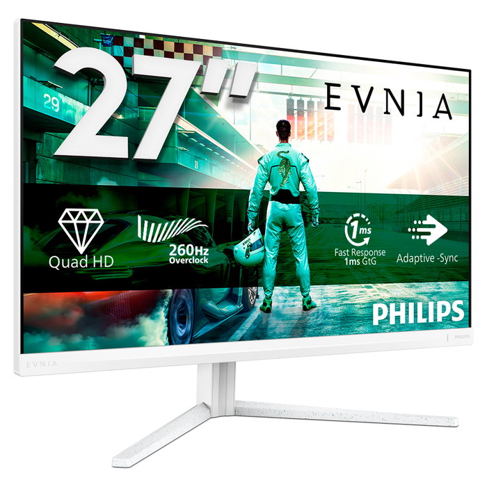 Philips Evnia 27M2N3501PA/00 Monitor Gaming 27 QHD Fast IPS Blanco