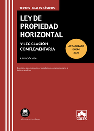 COLEX, Ley propiedad horizontal - Textos Legales Básicos