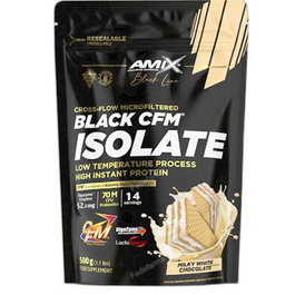 AMIX BLACK CFM ISOLATE Chocolate Blanco 500 g