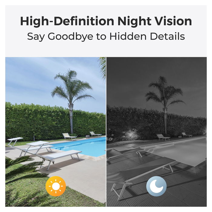 Reolink BWB2K07 Cámara de Seguridad IP Inalámbrica Exterior Interior 3MP Google Assistant Compatible