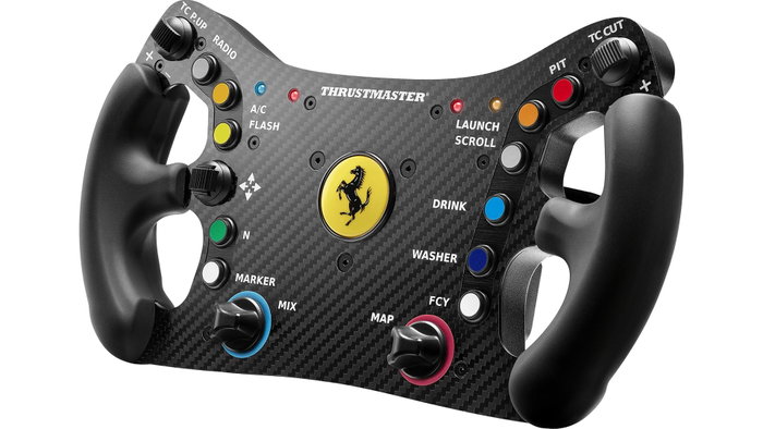 Thrustmaster Ferrari 488 GT3 Wheel Add-On Negro y Rojo