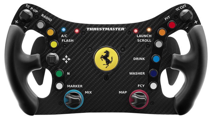 Thrustmaster Ferrari 488 GT3 Wheel Add-On Negro y Rojo