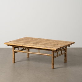 Ixia Mesa de Centro Natural Bambú 100 x 70 x 36 cm