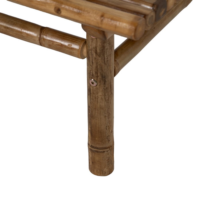 Mesa Centro Natural Bambú 100 X 70 X 36 cm
