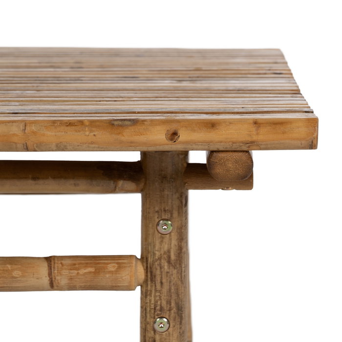 Mesa Centro Natural Bambú 100 X 70 X 36 cm