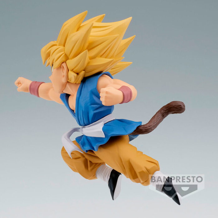 Banpresto Figura SSGSS Gogeta vs Super 17 Match Makers Dragon Ball GT 9cm