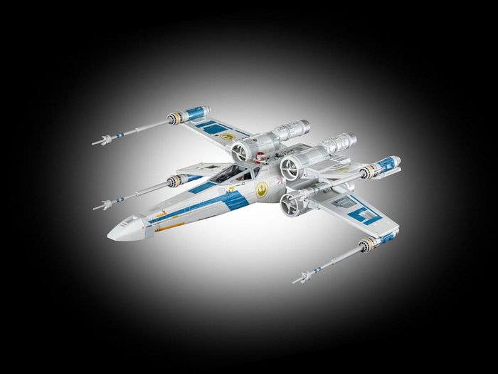Star Wars The Mandalorian and Grogu Revell Kit de maquetas 1/57 New Republic X-Wing Fighter 22 cm