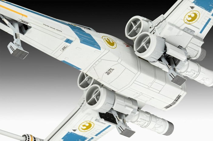 Star Wars The Mandalorian and Grogu Revell Kit de maquetas 1/57 New Republic X-Wing Fighter 22 cm
