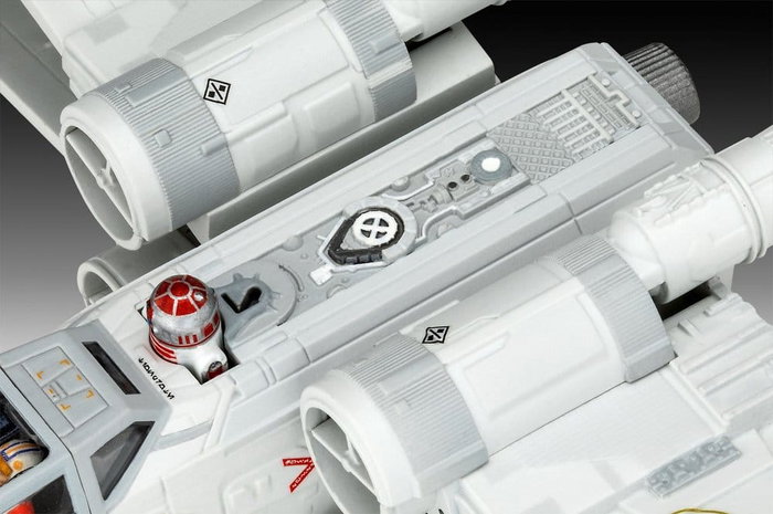 Star Wars The Mandalorian and Grogu Revell Kit de maquetas 1/57 New Republic X-Wing Fighter 22 cm