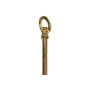 DKD Home Decor Lámpara de Techo Acero Patinado Dorado Brillante