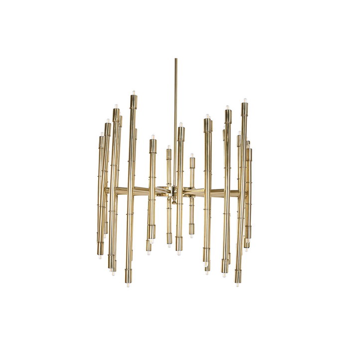 DKD Home Decor Lámpara de Techo Acero Patinado Dorado Brillante DKD Home Decor Lámpara de Techo Acero Patinado Dorado Brillante