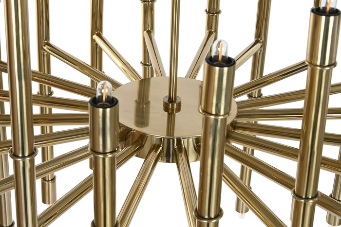 DKD Home Decor India lamps 1c25 Lámpara Techo Dorado 74 x 158 x 74 cm