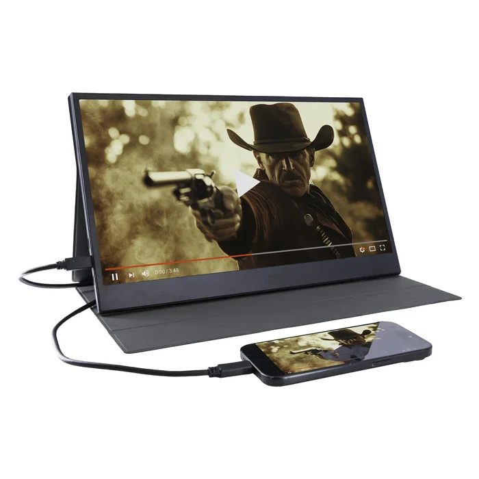 Denver PMO-15604 Monitor Portátil 15.6 Pulgadas Full HD Negro