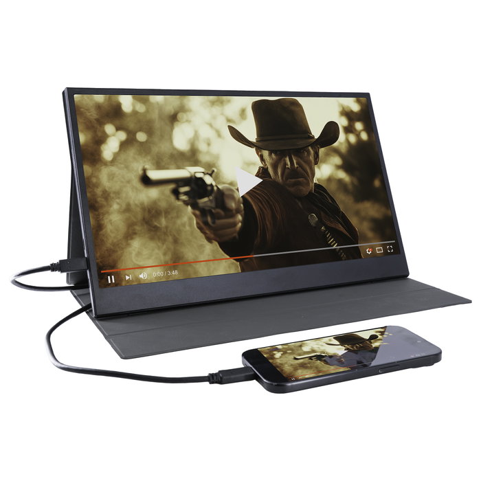 Denver PMO-15604 Monitor Portátil 15.6 IPS Full HD Negro Denver PMO-15604 Monitor Portátil 15.6 IPS Full HD Negro