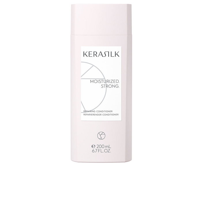 KERASILK ESSENTIALS repairing conditioner 200 ml Acondicionador Cabello Seco Teñido Mechas Sin Sulfatos Sin Siliconas Vegano KERASILK ESSENTIALS repairing conditioner 200 ml Acondicionador Cabello Seco Teñido Mechas Sin Sulfatos Sin Siliconas Vegano
