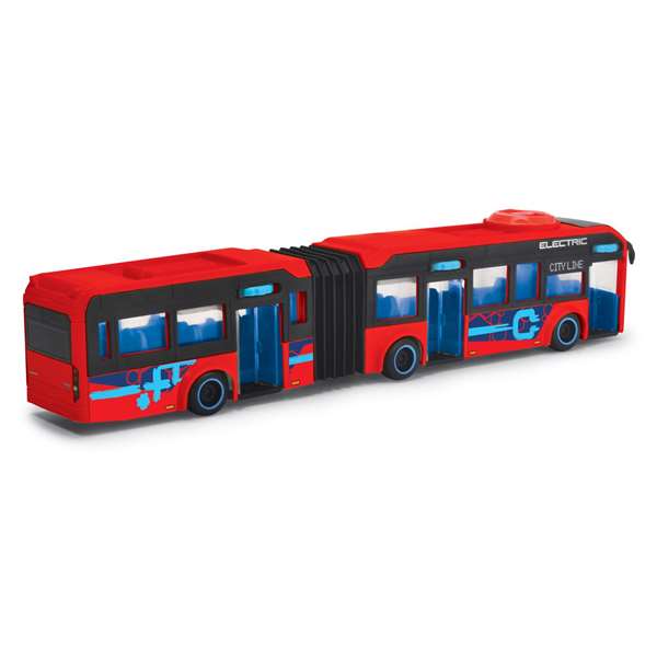 Smoby Autobús Volvo City Bus 40 cm - Juguete de Coches y Vehículos para Niños de 3+ Años