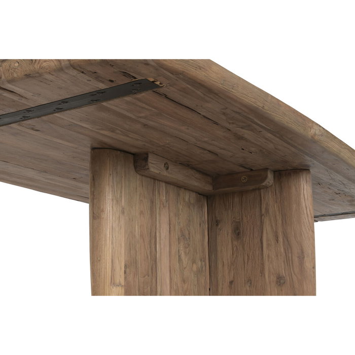 DKD Home Decor Mesa de Comedor de Teca Reciclada Natural 220x110x78 DKD Home Decor Mesa de Comedor de Teca Reciclada Natural 220x110x78