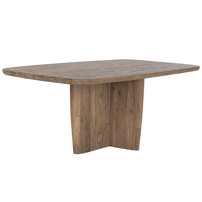 DKD Home Decor Mesa de Comedor de Teca Reciclada Natural 220x110x78 DKD Home Decor Mesa de Comedor de Teca Reciclada Natural 220x110x78
