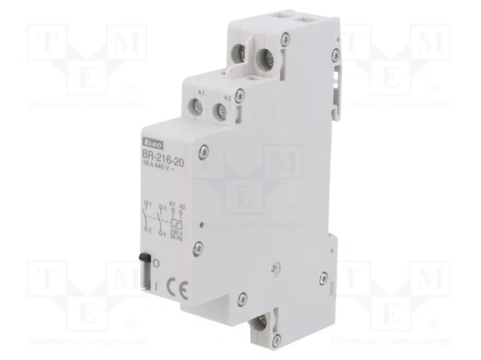 ELKO EP Relé de instalación biestable 230V AC DPST-NO 16A ELKO EP Relé de instalación biestable 230V AC DPST-NO 16A