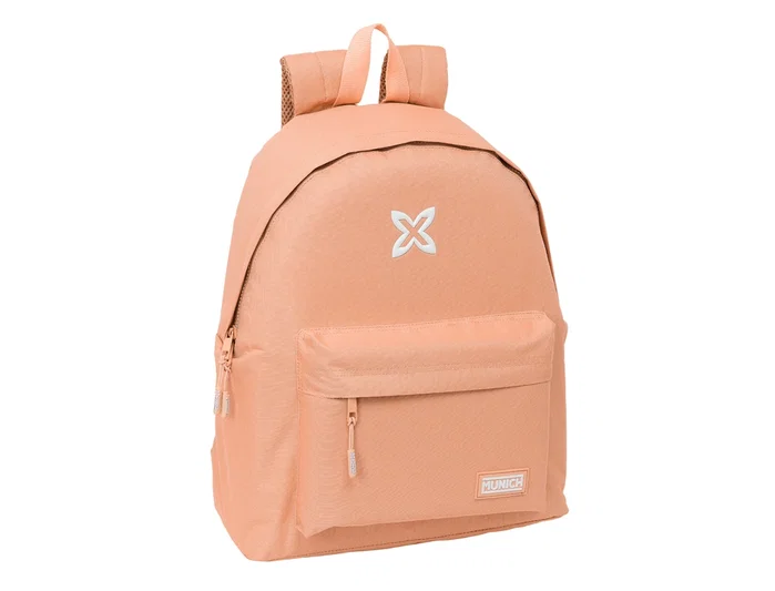 Safta Mochila Munich Basics Peach 33x42x15 cm Safta Mochila Munich Basics Peach 33x42x15 cm