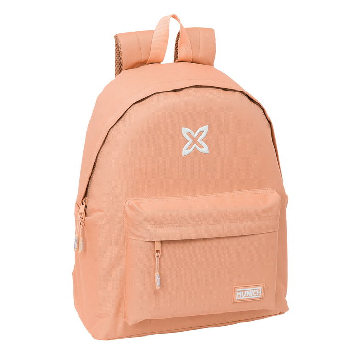 Safta Mochila Munich Basics Peach 33x42x15 cm Safta Mochila Munich Basics Peach 33x42x15 cm