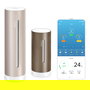 NetAtmo NWS-S-EC Estación Meteorológica Inteligente de Interior y Exterior, 2da Generación, Color Arena, Funciona con Apple HomeKit, Alexa y Google Assistant