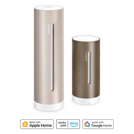 NetAtmo NWS-S-EC Estación Meteorológica Inteligente de Interior y Exterior, 2da Generación, Color Arena, Funciona con Apple HomeKit, Alexa y Google Assistant