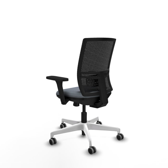 PIQUERAS Y CRESPO Silla de oficina Yunquera con mecanismo Sincro/Traslack, Gris y Negro PIQUERAS Y CRESPO Silla de oficina Yunquera con mecanismo Sincro/Traslack, Gris y Negro