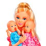 Steffi Muñeca Baby Sitter 5730211 Simba Cuidando Bebés con Accesorios