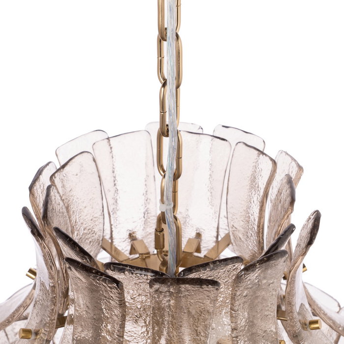 Lámpara Techo Gris Cristal Iluminación 53 X 53 X 76 cm