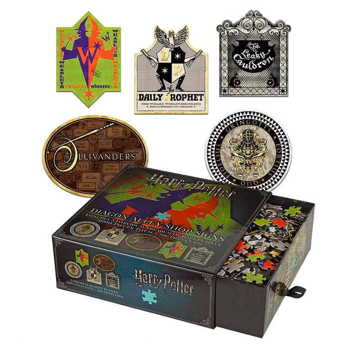The Noble Collection Puzzle Tiendas Callejón Diagon Harry Potter 200 piezas The Noble Collection Puzzle Tiendas Callejón Diagon Harry Potter 200 piezas
