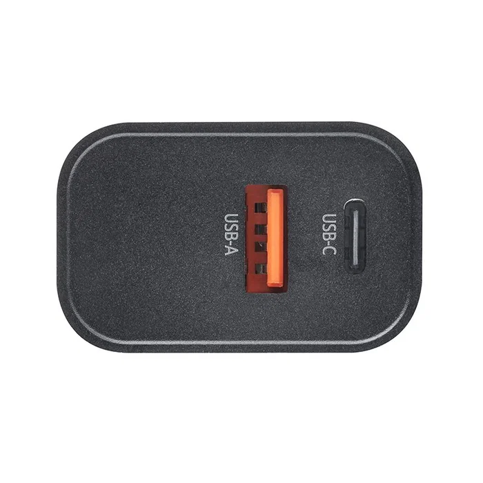 Intenso Cargador de Pared W30AC USB-A y USB-C 30 W Negro